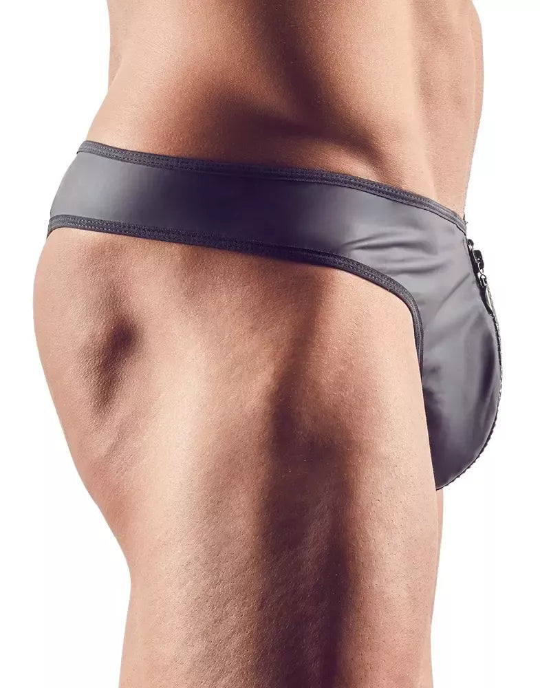NEK vyriškos kelnaitės 2XL, neopreno išvaizdos su žėrinčiu užtrauktuku