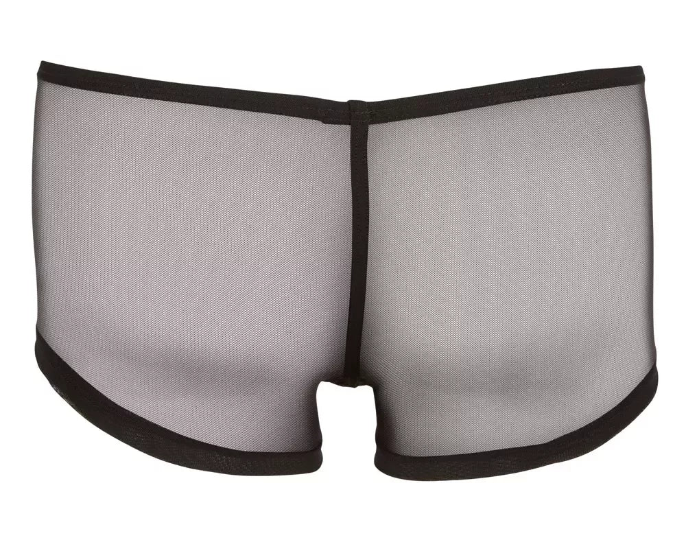 NEK vyriškos pusiau permatomos tamprės XL Black Comfort Fit