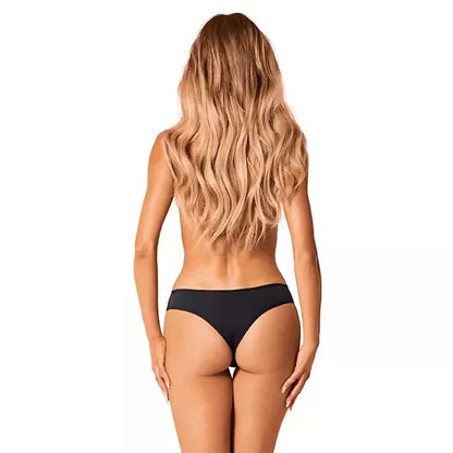 Obsessive Bella Rou elegantiškos gėlėmis siuvinėtos kelnaitės M/L juodos