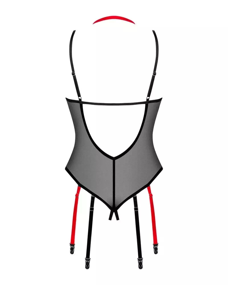 Obsessive Glandez Body M/L – pusiau permatomas universalus apatinis trikotažas