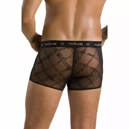 Passion James Short Black S/M – šiuolaikiški vyriški apatiniai, pagaminti ES