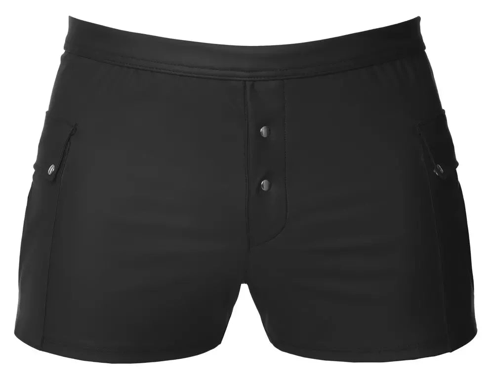 Svenjoyment 2XL matiniai juodi šortai, darbinio stiliaus, su daug kišenių