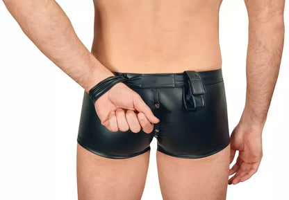 Svenjoyment Bondage vyriškos matinės kelnės su antrankiais S