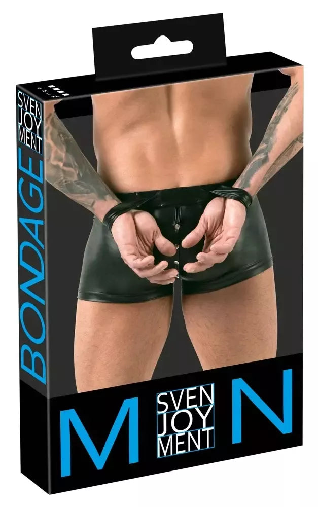 Svenjoyment Bondage vyriškos matinės kelnės su antrankiais S