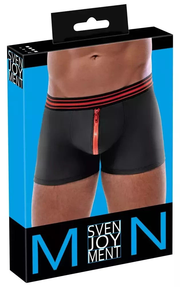 Svenjoyment Boxer Briefs Black/Red XL – matinė apdaila, patogus prigludimas