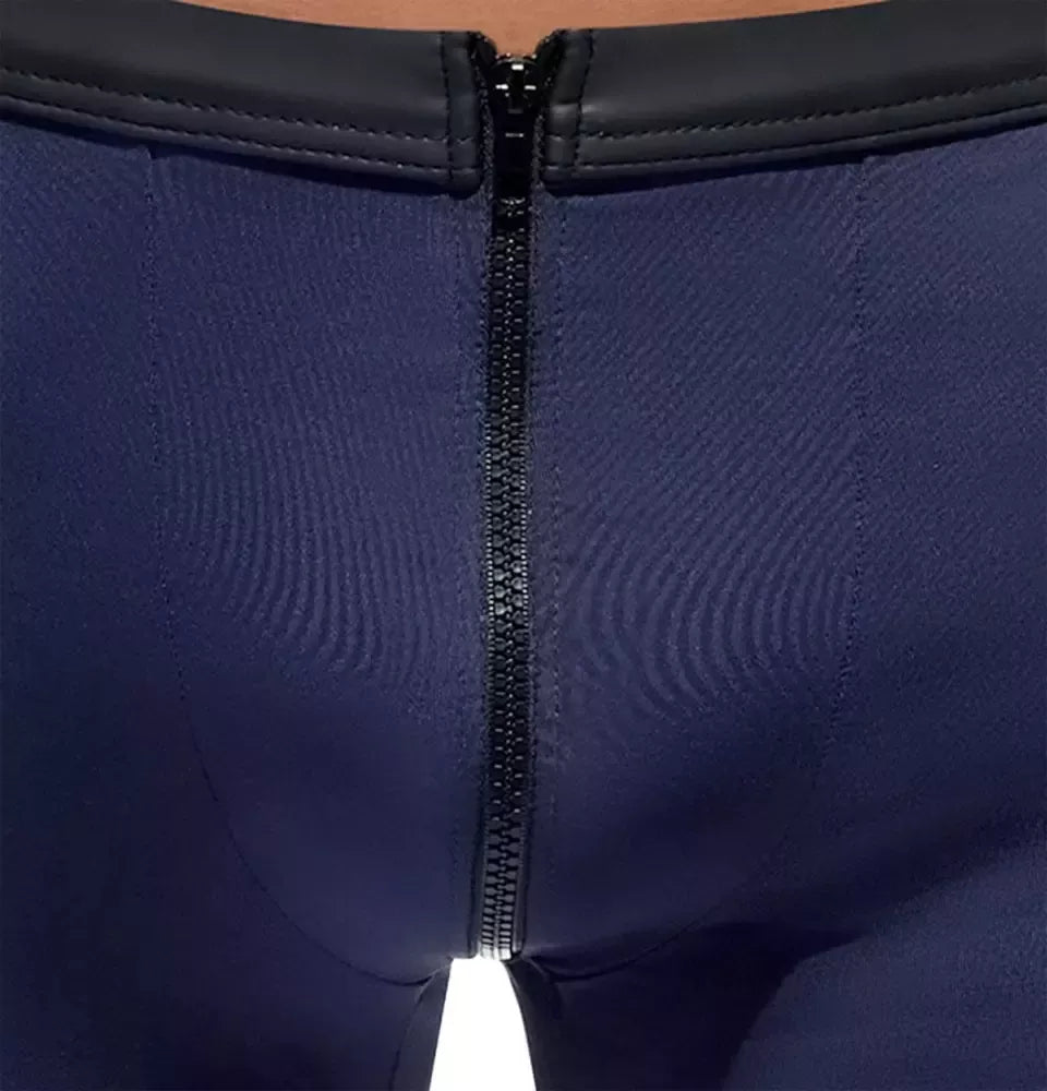 Svenjoyment Boxer Briefs Police Style tamsiai mėlynos spalvos, dydis M, patogaus prigludimo