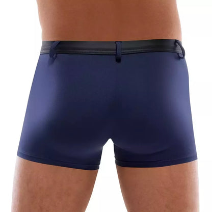 Svenjoyment Boxer Briefs Police Style tamsiai mėlynos spalvos, dydis M, patogaus prigludimo