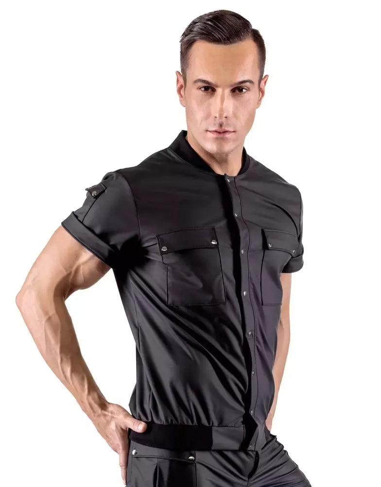 Svenjoyment marškinių tipo švarkelis, 2XL, juos, matinis paviršius, su kišenėmis