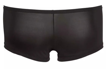 Svenjoyment Men’s Pants M juodos spalvos pusiau permatomos kelnės su spaudėmis