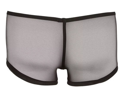 Svenjoyment permatomos tamprės 2XL – juodos, su iškila forma