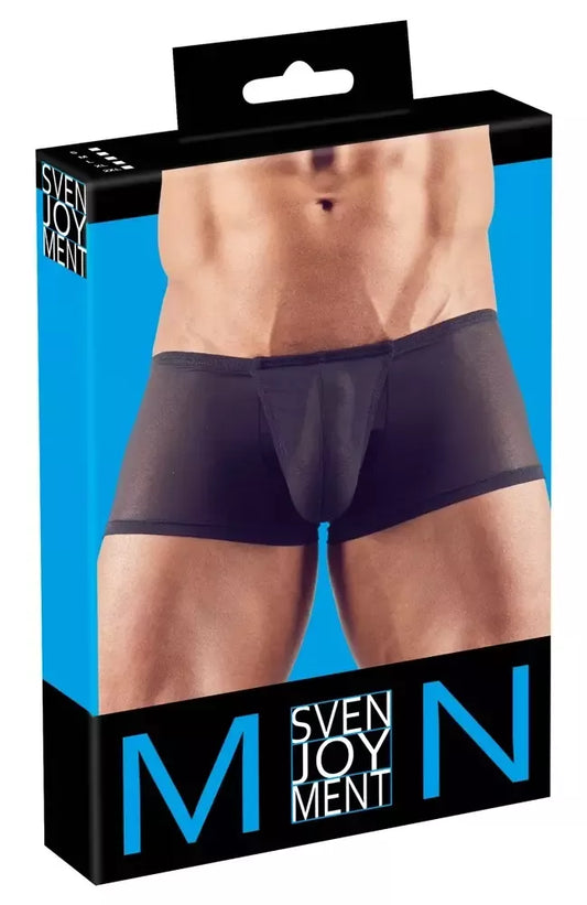 Svenjoyment permatomos tamprės 2XL – juodos, su iškila forma