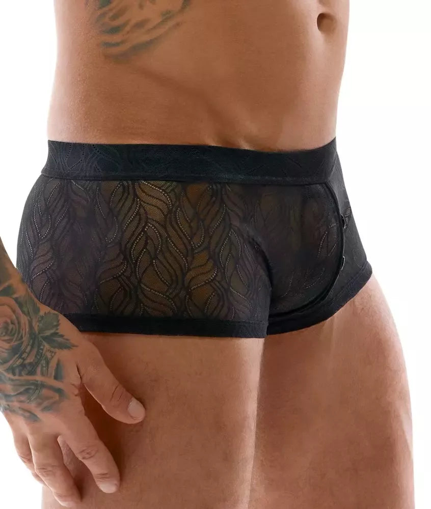„Svenjoyment Stretch Lace“ M dydžio kelnaitės – minkštas, permatomas vyriškas apatinis trikotažas