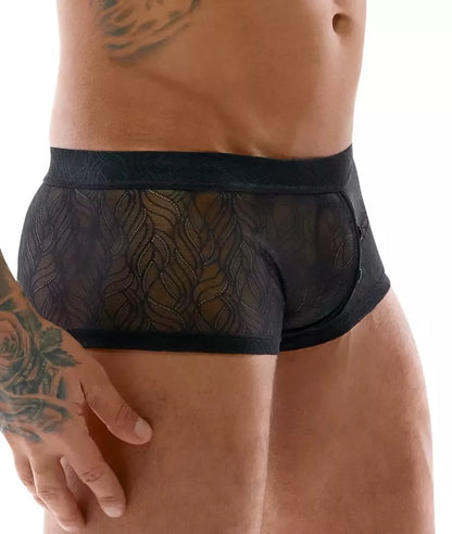 „Svenjoyment Stretch Lace“ M dydžio kelnaitės – minkštas, permatomas vyriškas apatinis trikotažas