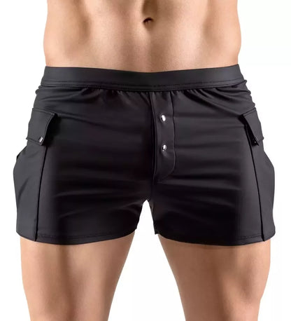 Svenjoyment Worker Style Shorts juodi L dydžio su funkcinėmis kišenėmis