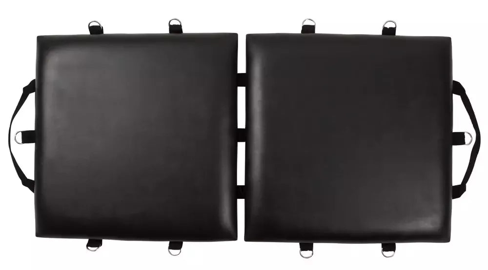 You2Toys Bondage Board Set – sulankstoma sistema su priedais, juoda, 120 cm