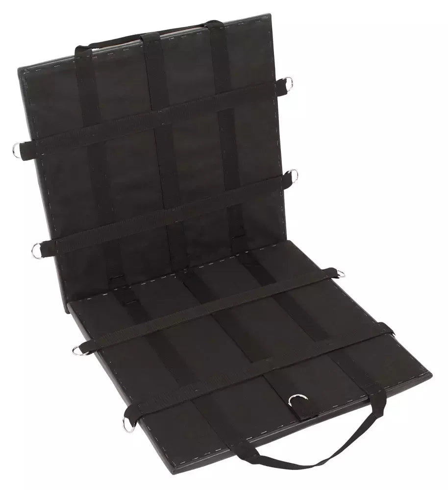 You2Toys Bondage Board Set – sulankstoma sistema su priedais, juoda, 120 cm